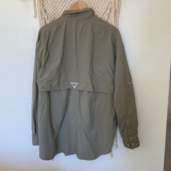 Columbia Men's Olive Jacket pFG large - Picture 4 of 5